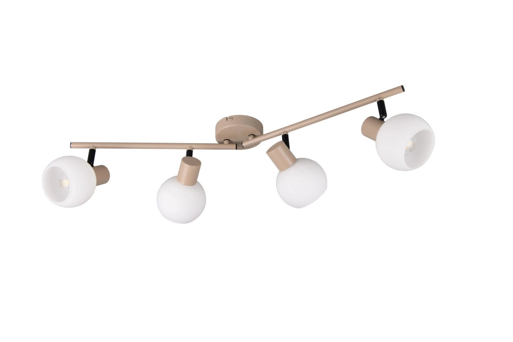 Faretto da soffitto beige 4xE14 BOBA RL