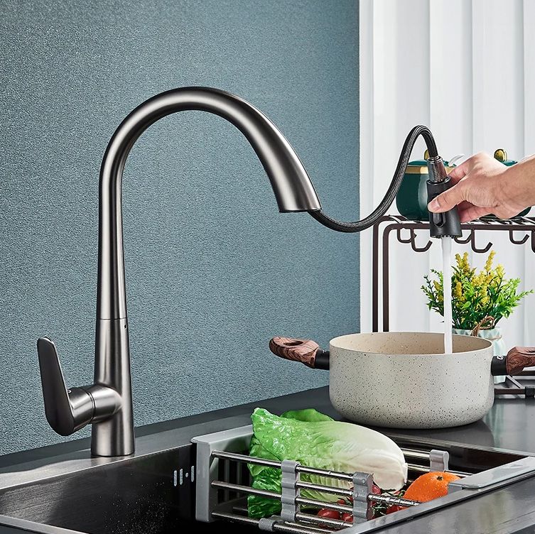 Rubinetto Da Cucina Rea Ross Brush Nickel Inox