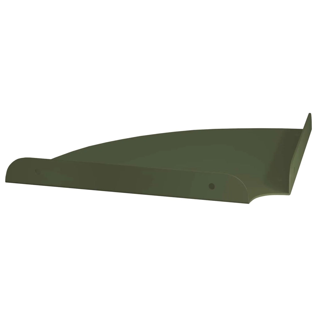 Mensola sospesa 4 pcs Verde oliva 24 x 24 x 2 cm 8004107