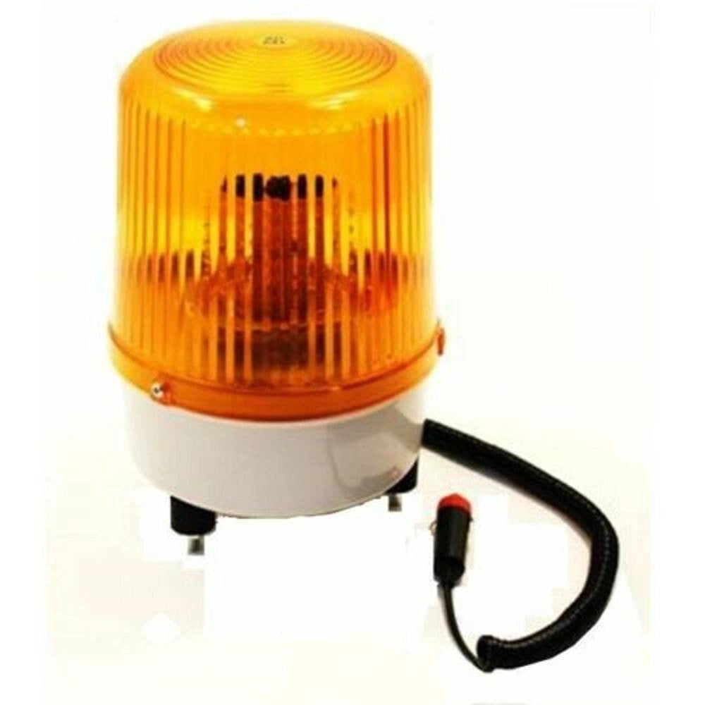 Trade Shop - Lampeggiante A 72 Led Segnalatore Emergenza Arancione Auto 12v Cantiere Macchine -