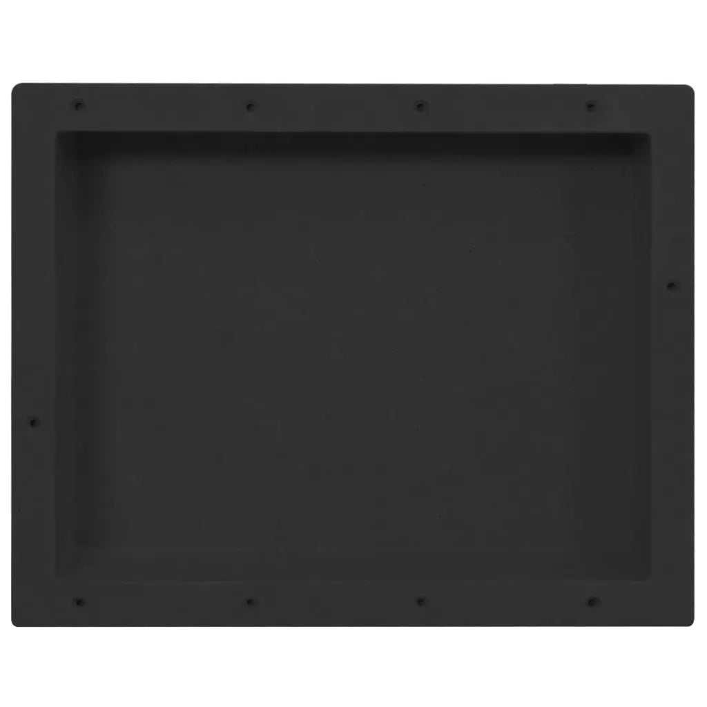 Nicchia da Doccia in Nero Opaco 41x51x10 cm 151394