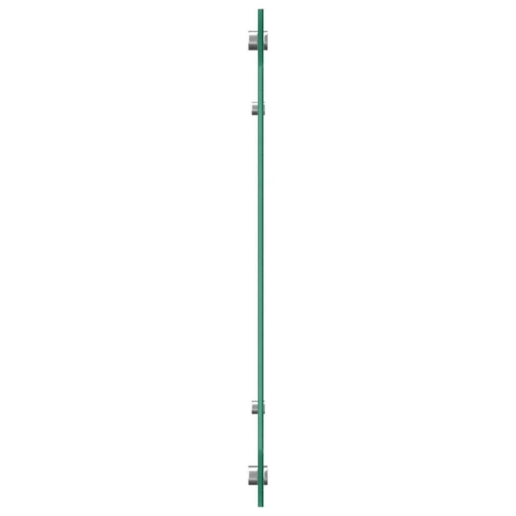 Set di 2 paraschizzi per cucina 70 x 50 cm vetro temperato bianco 02_0055727