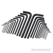 Chiave esagonali metriche imperiali Silverline 25 pz in acciaio meccanica Prezzo