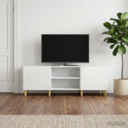 Mobile TV 150 x 31 x 50 cm Bianco Lucido Legno ingegnerizzato 895149
