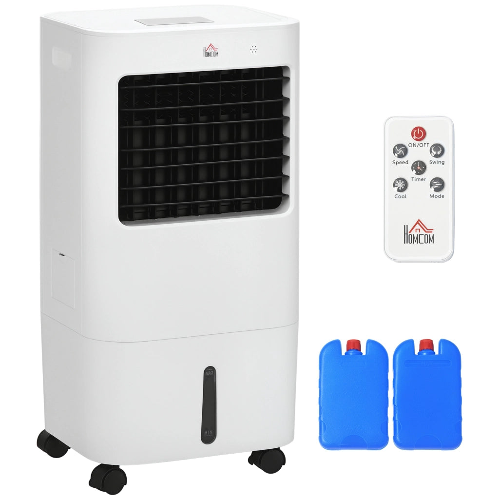 Raffrescatore Evaporativo Ventilatore 3 in 1 con Timer ¨C Zephmum ¨C Bianco 32x37x74 cm