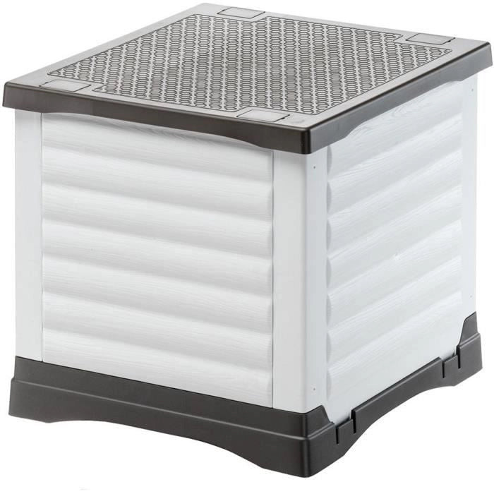 Nicchia - FERPLAST - PETVILLA 50 - 38,5 x 43 x 38,5 cm - Bianco / Grigio