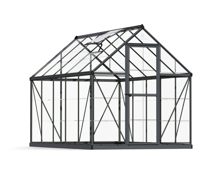 Harmony Trasparente Serra Da Giardino in Policarbonato 306X185X208 cm  Grigio