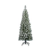 Albero di natale d. 55 x h. 180 cm falcade verde innevato - 8009534006320