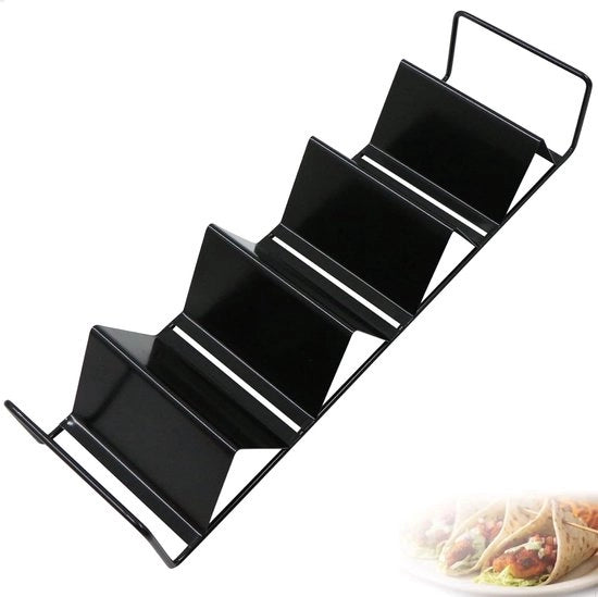 Sostegno in acciaio inossidabile a taco - Sostenibile e Stivabile - 1 pezzo