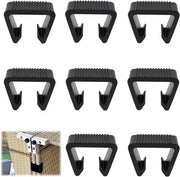 Fermo Posto per Mobili da Giardino - 8 pezzi - Viti per Mobili da Terrazza - Clip per Mobili di Rattan - Accessori di Fissaggio per Esterni