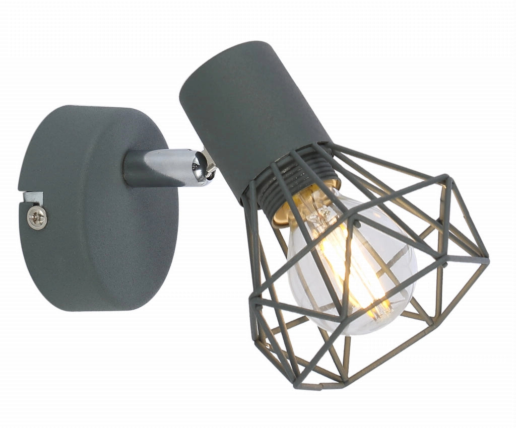 Applique Candellux Verve 91-60969 grigio cromo 1xE14