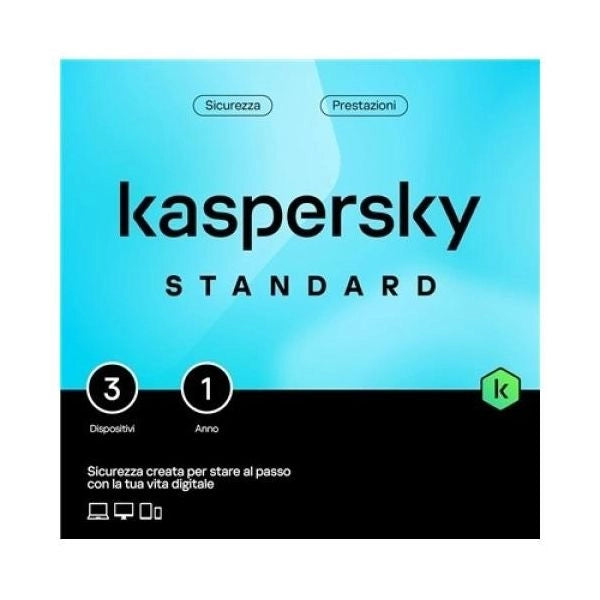 Kaspersky standard 3u 1y slim box - KL1041T5CFS-SSB