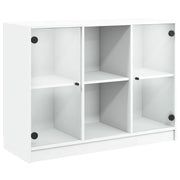 Credenza | Madia | Buffet da pranzo | Armadio da pranzo Bianca 102x37x75,5 cm in Truciolato