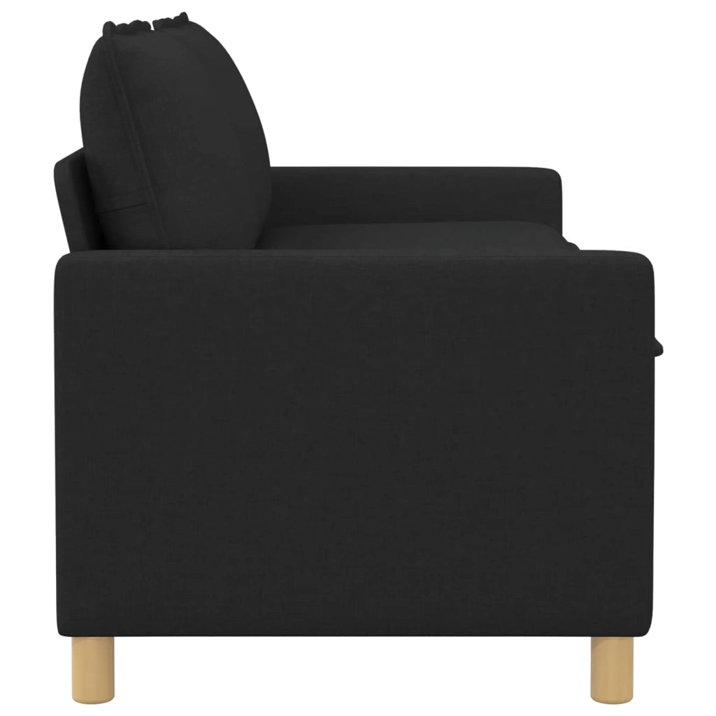 Divano Nero 156 x 81 x 87,5 cm Tessuto