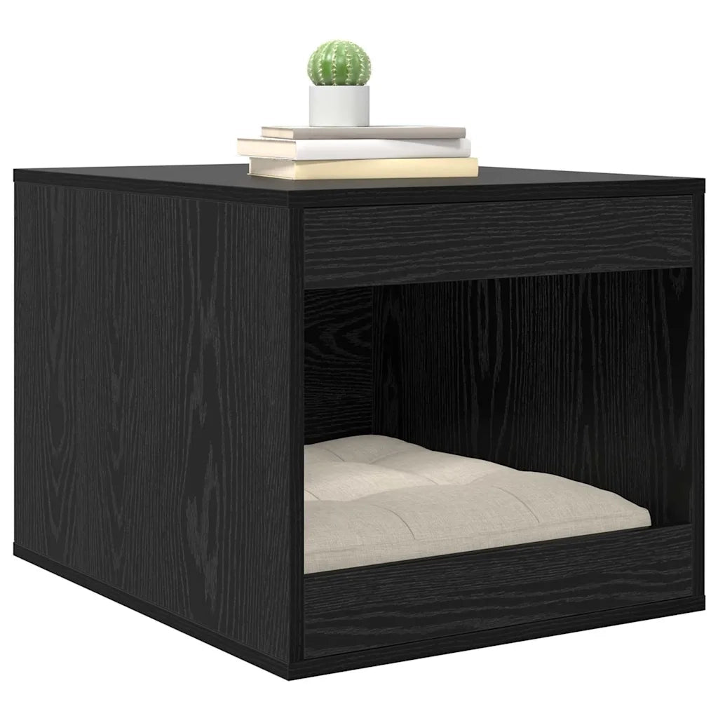 Rifugio per lettiera per gatti Rovere Nero 47 x 59 x 42 cm 886272