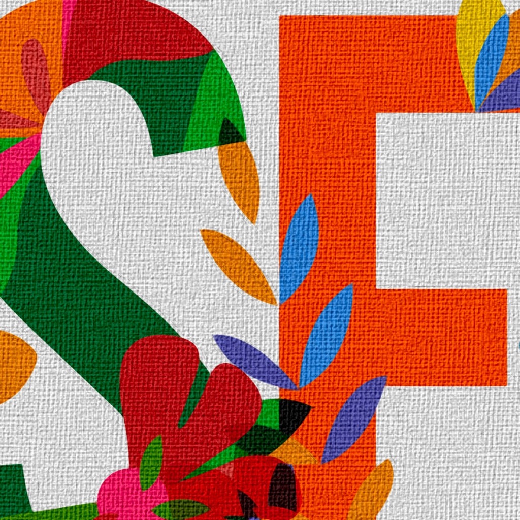 TU SEI BELLISSIMA - Quadro stampato su Canvas e montato su telaio in legno Misura: 50x70 cm