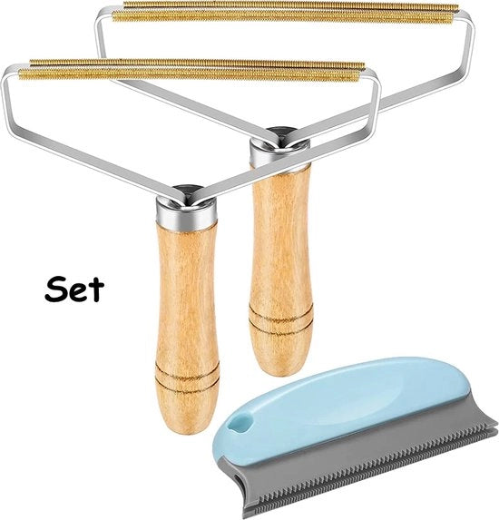 Set per rimuovere peli di cane da auto e tessuto