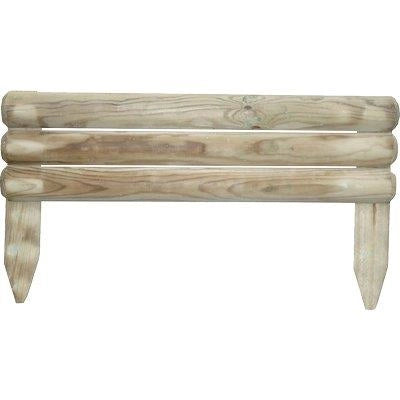 BORDURA AIUOLA VAMPIRY LEGNO EURO - PINO IMPREGNATO CM 55 H.CM 15/30- 5 pezzi