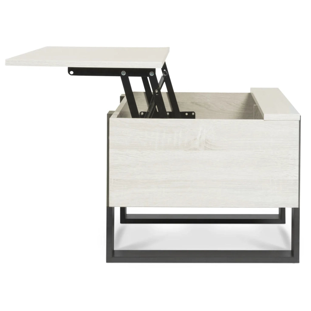 IDMarket - Tavolino PHOENIX, legno grigio