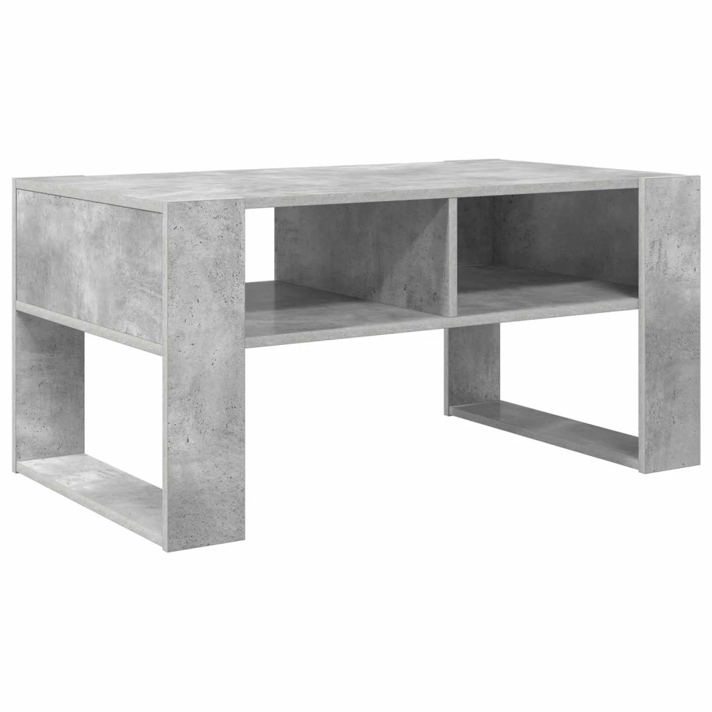 Tavolino da salotto Grigio cemento 92 x 53 x 45 cm 8000095