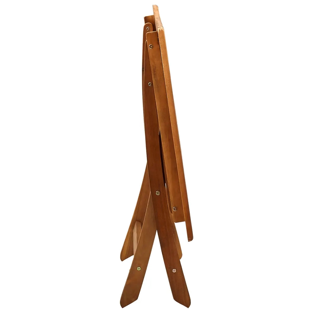 Tavolo da Giardino Pieghevole 120x70x75 cm in Massello d'Acacia cod mxl 34538
