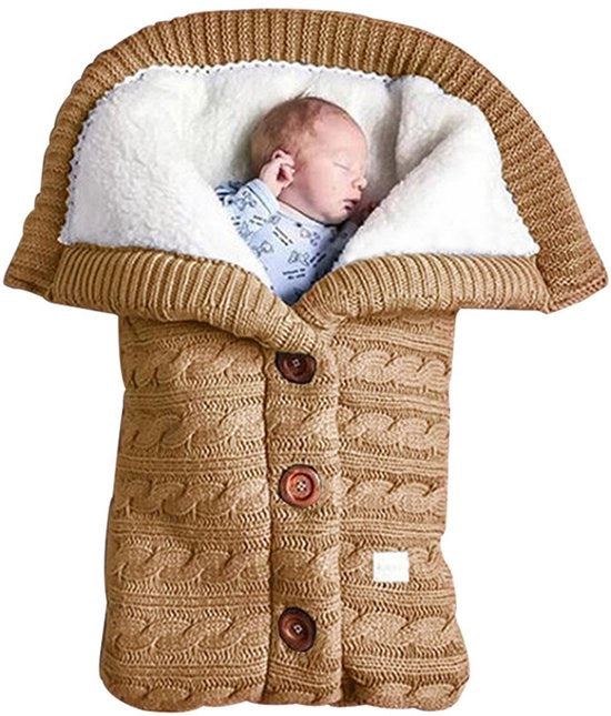 Sacco per neonati invernali - Piumino per passeggino spesso e caldo - Piumino per passeggino - 0-24 mesi - Piumino per passeggino - Adatto per bambini maschi e femmine