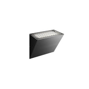 Applique LED da Parete MINI COMET 40x90mm Nero Opaco, 10/20W Switch 2700K/3200K/4000K, Dimmerabile TRIAC IP65 - Beneito & Faure