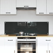 Rivestimento da Cucina 2 pz-Set di 2 Paraschizzi per Cucina Grigio scuro 70 x 40 cm