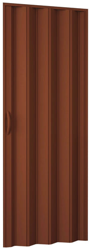 PORTA A SOFFIETTO PVC CM 82x214 NOCE