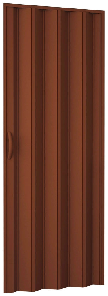 PORTA A SOFFIETTO PVC CM 82x214 NOCE