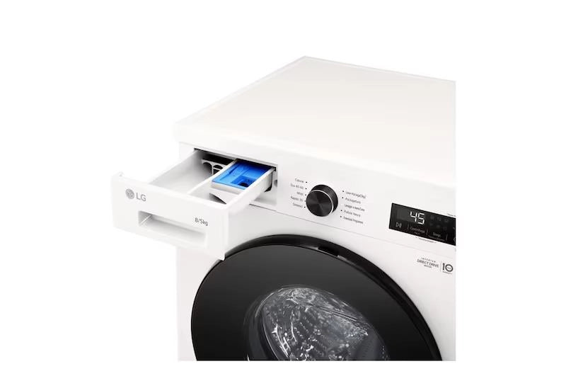 LG W4NX1085NWB LAVASCIUGA 2IN1 8/5KG CON 6 MOTION DIRECT DRIVE E WIFI 1400G CLASSE E