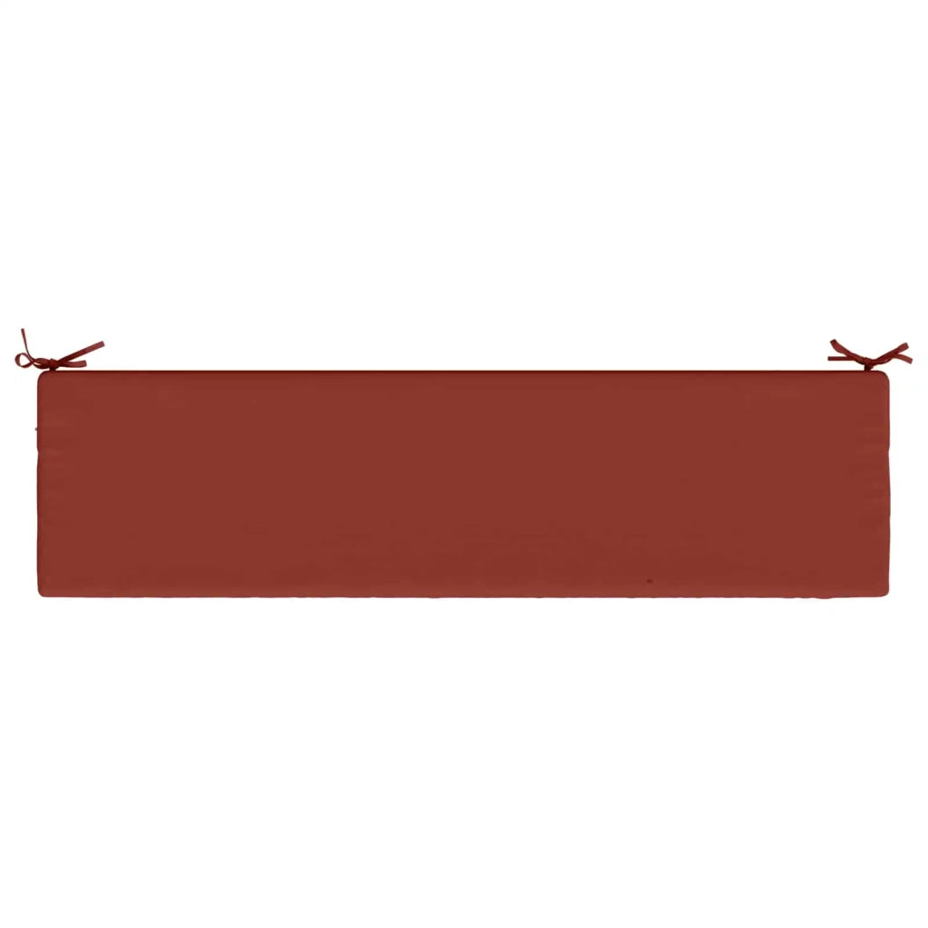 Cuscini per Panchina a 2 Pezzi SOEST 2 pz 100% Poliestere Rosso 948981