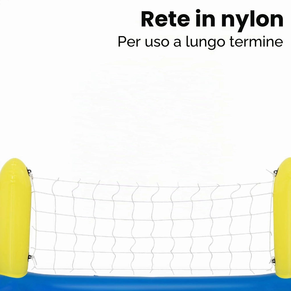 Set Galleggiante Gonfiabile Volley +3 Anni 252 CMX64 Peso 1000 g