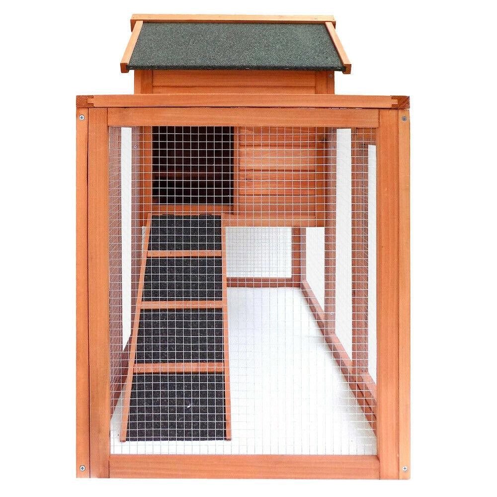 Gabbia/cabina in legno per conigli roditori polli o altri piccoli animali 870 x 465 x 1600 mm 16_0002236