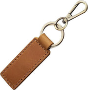 Accessorio per chiavi del veicolo in pelle reale con D-gancio - Universale - Accessori metallici - Uomo e donna
