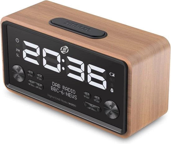 Radio Alarmando con Funzione di Risveglio - Radio di Cassetta con Funzione di Risveglio - Radio con Funzione di Risveglio - Radio di Cassetta con Funzione di Risveglio e Orologio - Radio DAB con Funzione di Risveglio - Radio DAB con Funzione di Risveglio