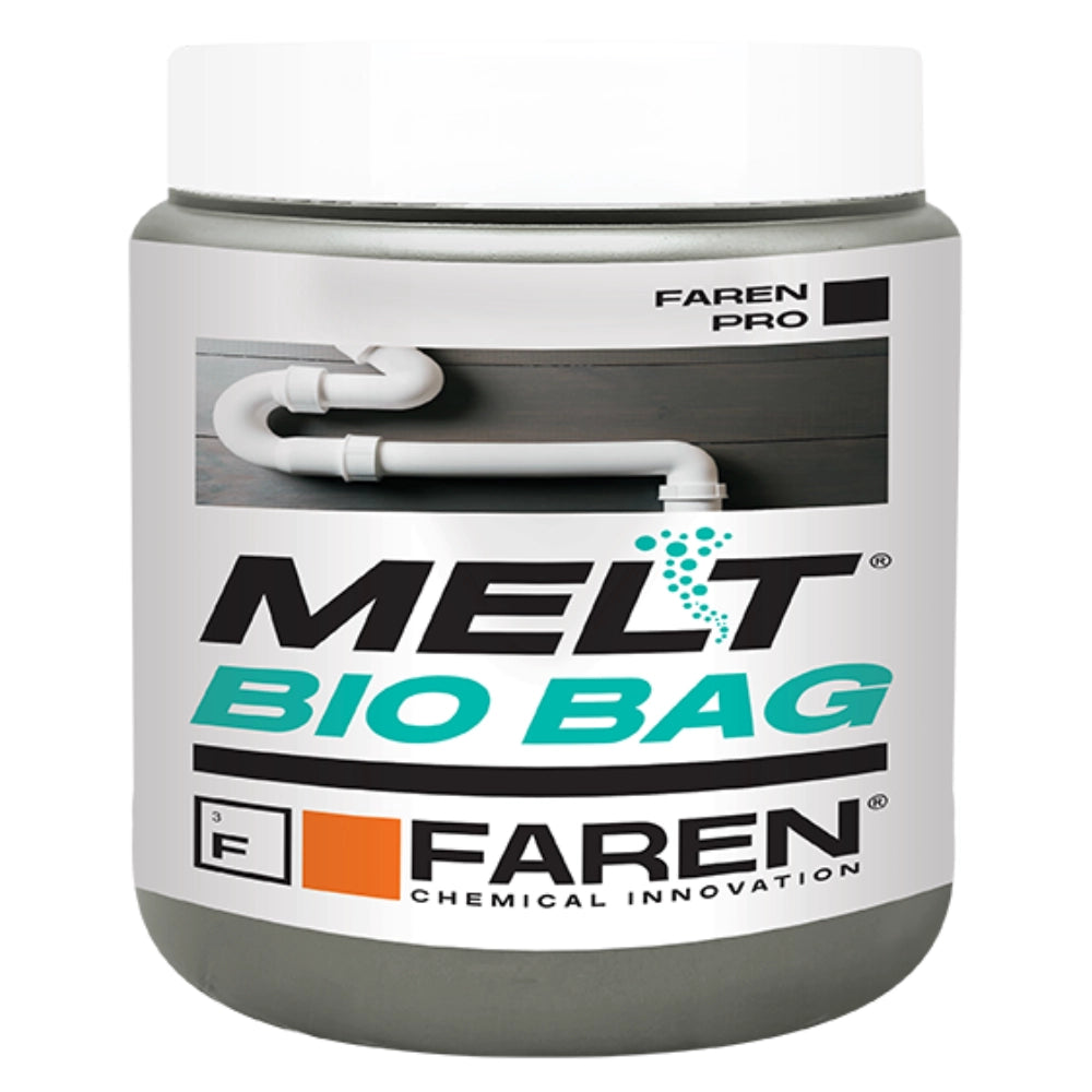 Faren melt bio bag trattamento per scarichi e fosse biologiche no odori 300 gr.