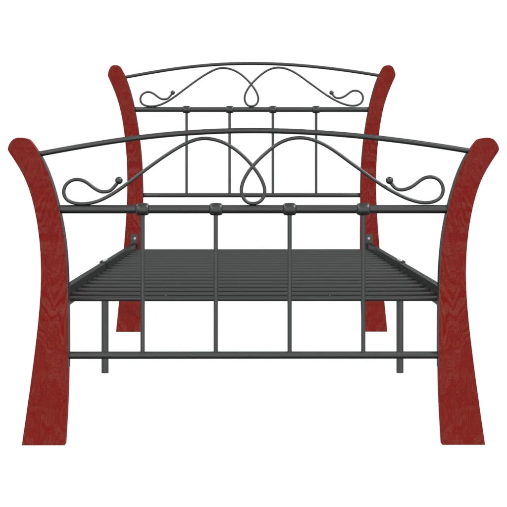 Giroletto Nero in Metallo 90x200 cm cod mxl 33142