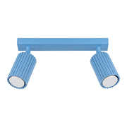 Plafoniera KARBON 2 azzurro