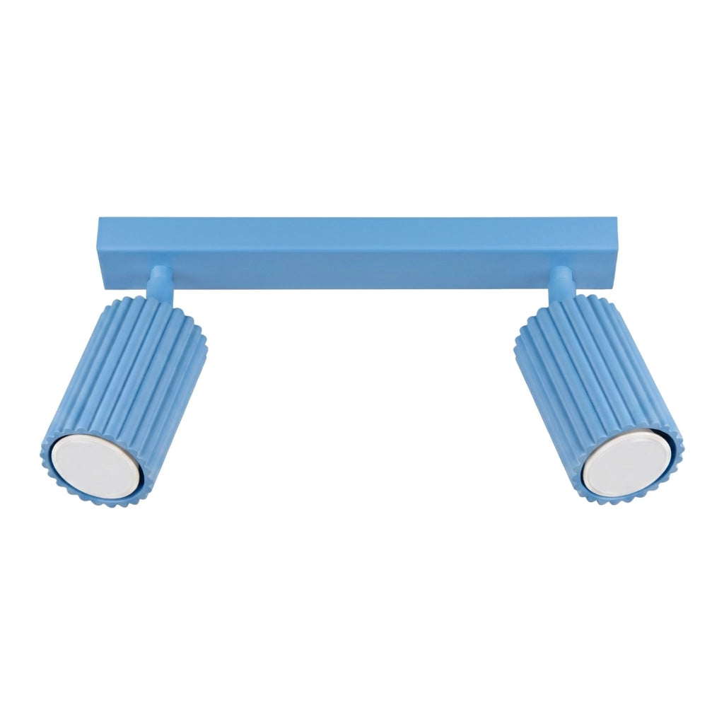 Plafoniera KARBON 2 azzurro