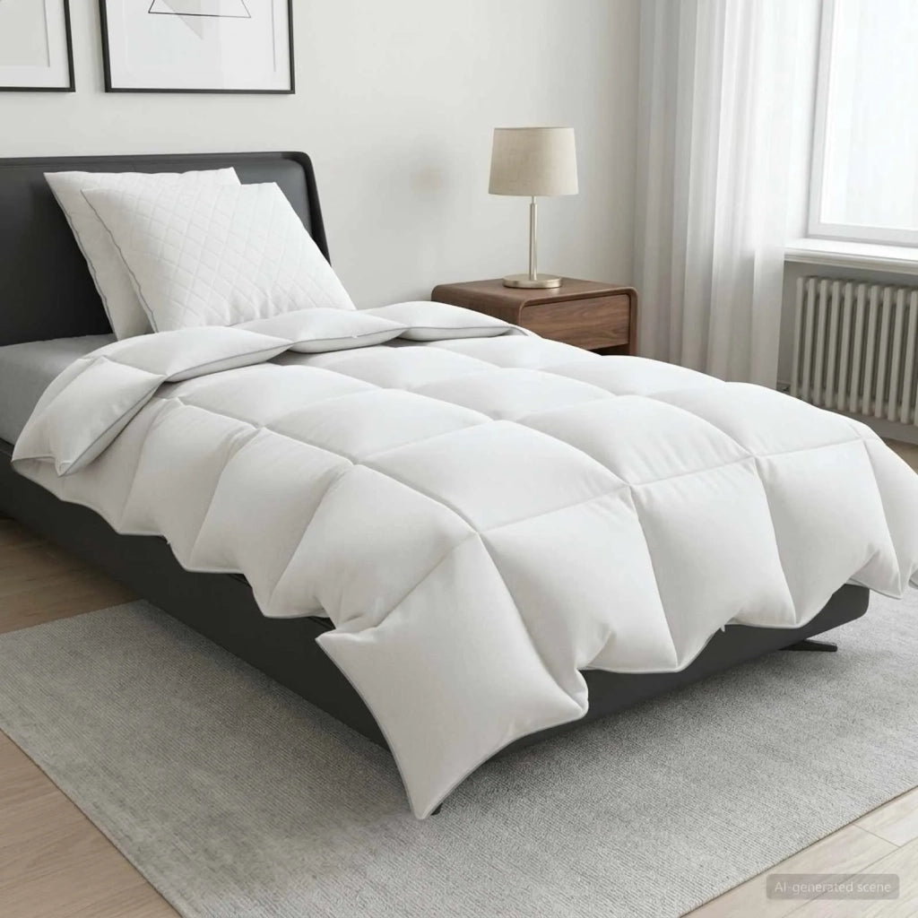 Set di piumoni in piume d’oca al 90% FULDA 3 pcs 135 x 220 cm 3442543