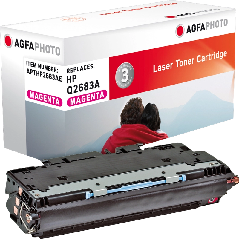 ORIGINAL Agfa Photo toner magenta APTHP2683AE ~6000 Seiten Agfa Photo Q2683A