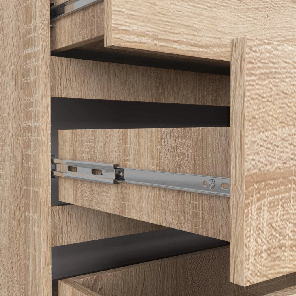 Cassettiera AKORD K160 Sonoma Quercia 160 cm 8 cassetti 160x40x99 cm