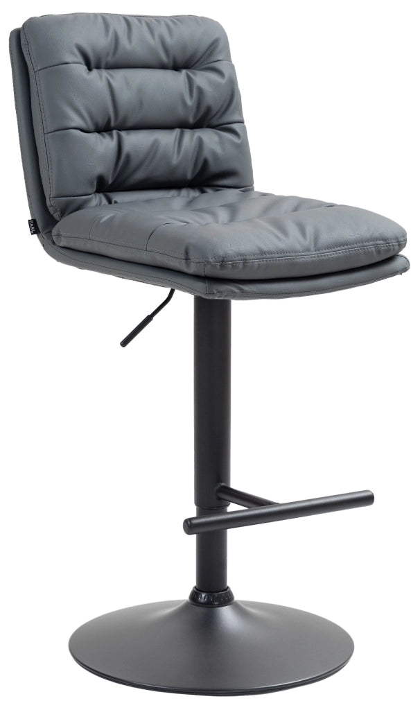 Barhocker Damar Kunstleder schwarz