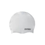 CUFFIA IN SILICONE PER PISCINA UNISEX +8 ANNI  bianco, azzurro e nero  peso kg.0,06 (55991)    INTEX