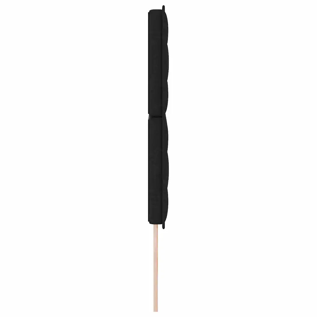 Testiera | Testata Nero 160 cm Tessuto