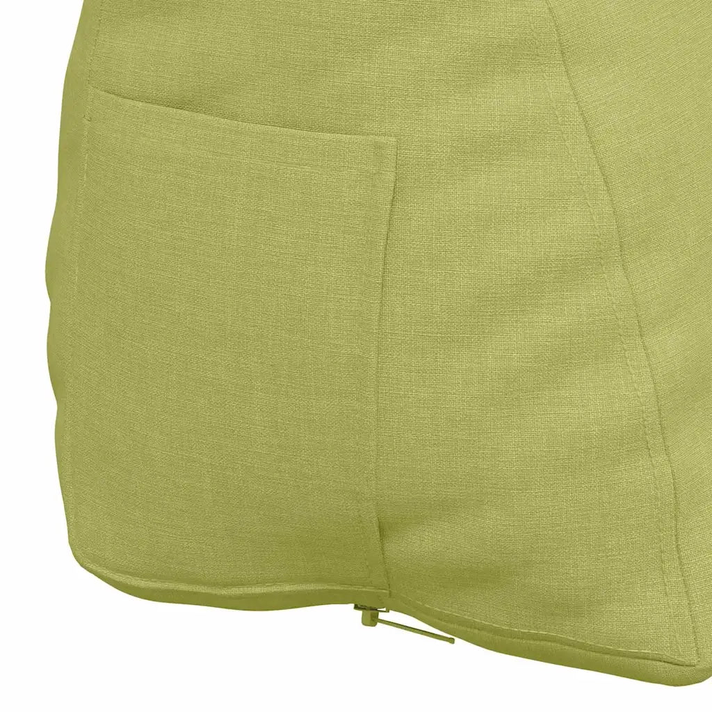 Cuscino per Schiena | Cuscino dorsale Verde chiaro 60 x 20 x 50 cm Tessuto