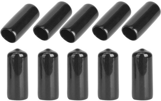 Protezione per Biliardo - 10 pezzi - Gomma - Duraturo - Copertura per Biliardo - Antiscivolo - Resistente all'umidità - 13mm