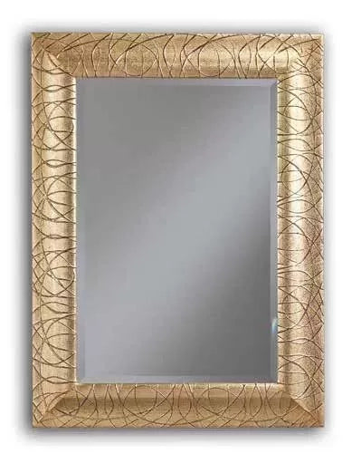 Specchiera oro con vetro molato misure l.72 h.98
