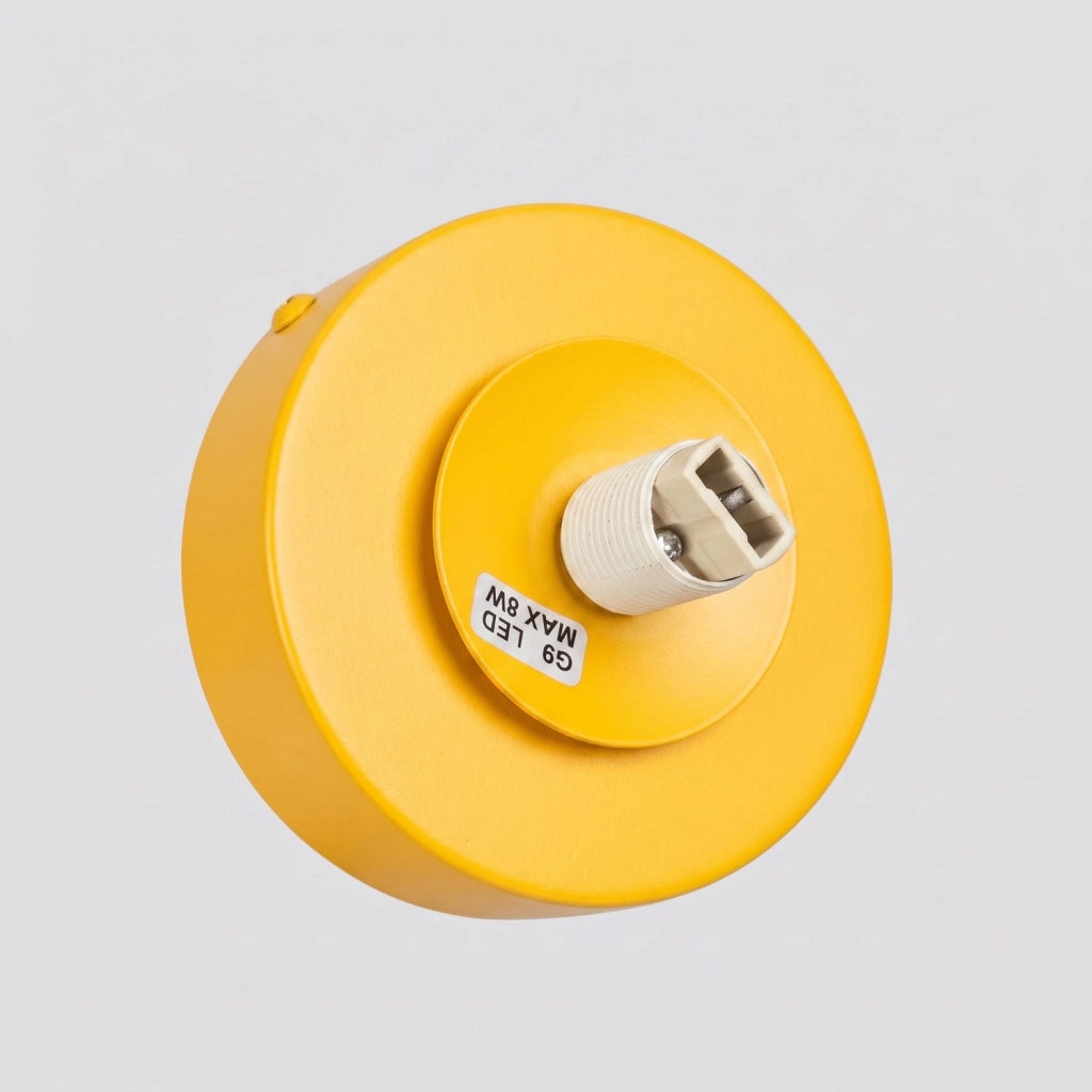 Applique YOLI 1 giallo con interruttore